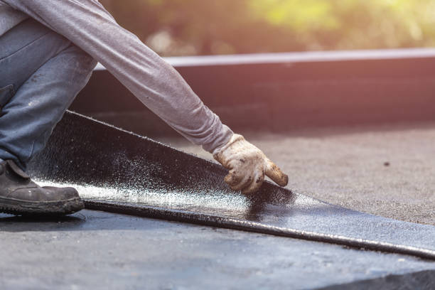 Professional Waterproofing technician working in Osgood, OH